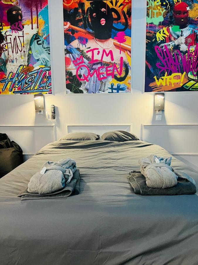 Capsule Street Art - Sauna- Jacuzzi - Playstation 5 - Billard - Netflix - Home Cinema - Terrasse Douai Zewnętrze zdjęcie